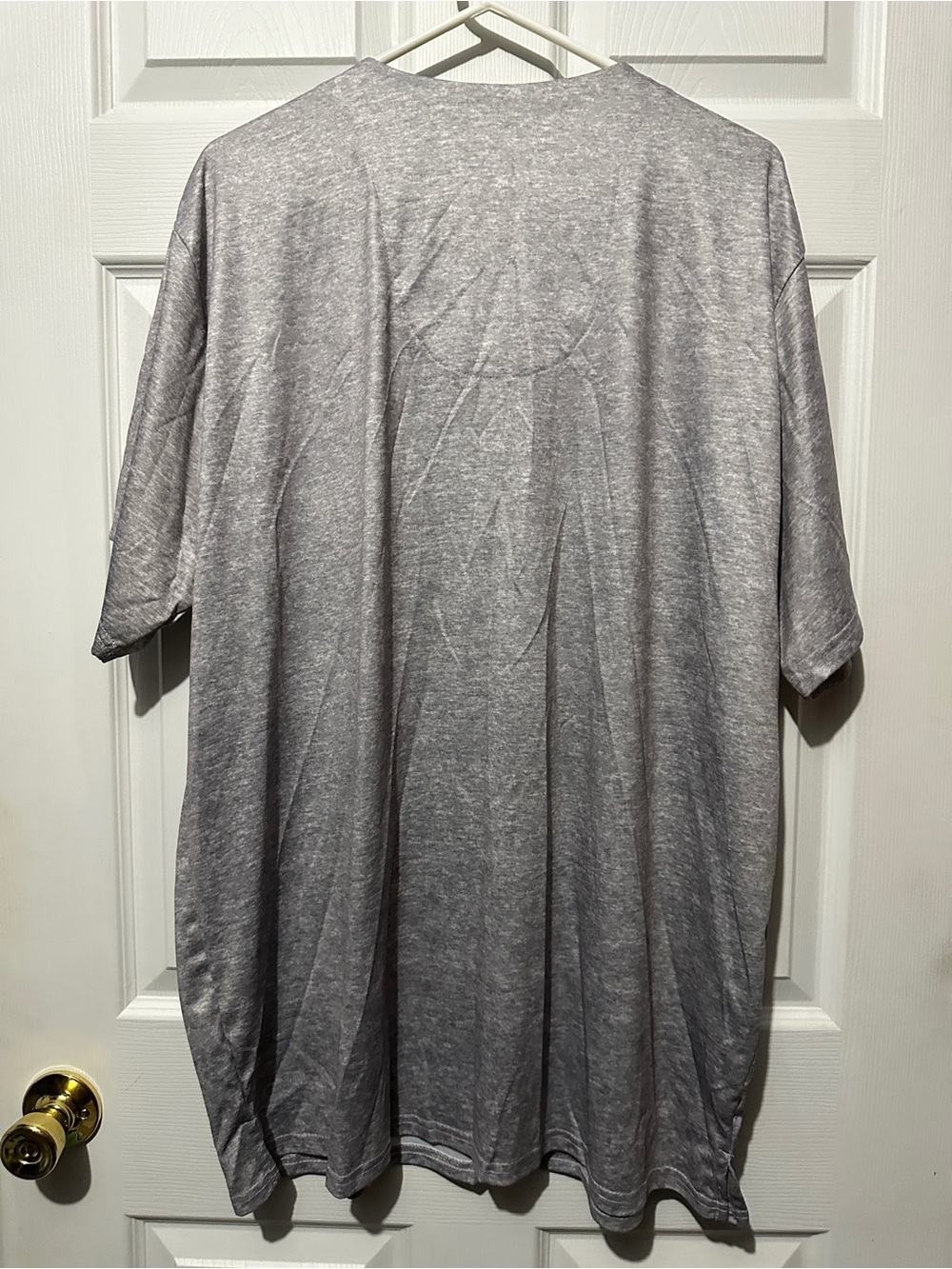 Mahomes in the pocket 2XL gray Kansas City Chiefs NFL Football Ti scrub top - Picture 7 of 9